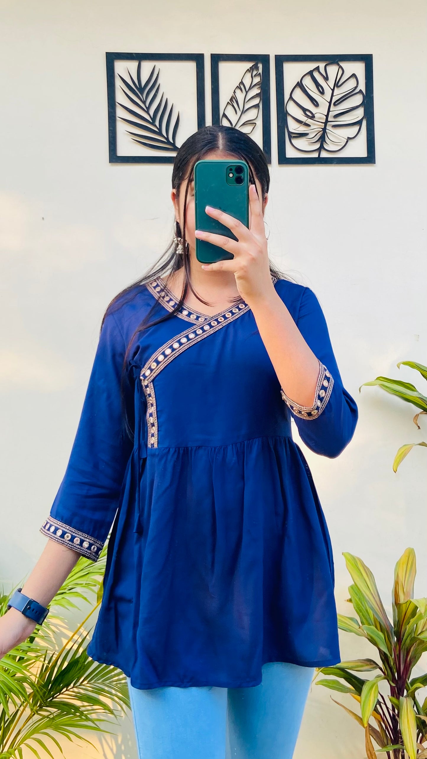 Beautiful Royal Blue Top