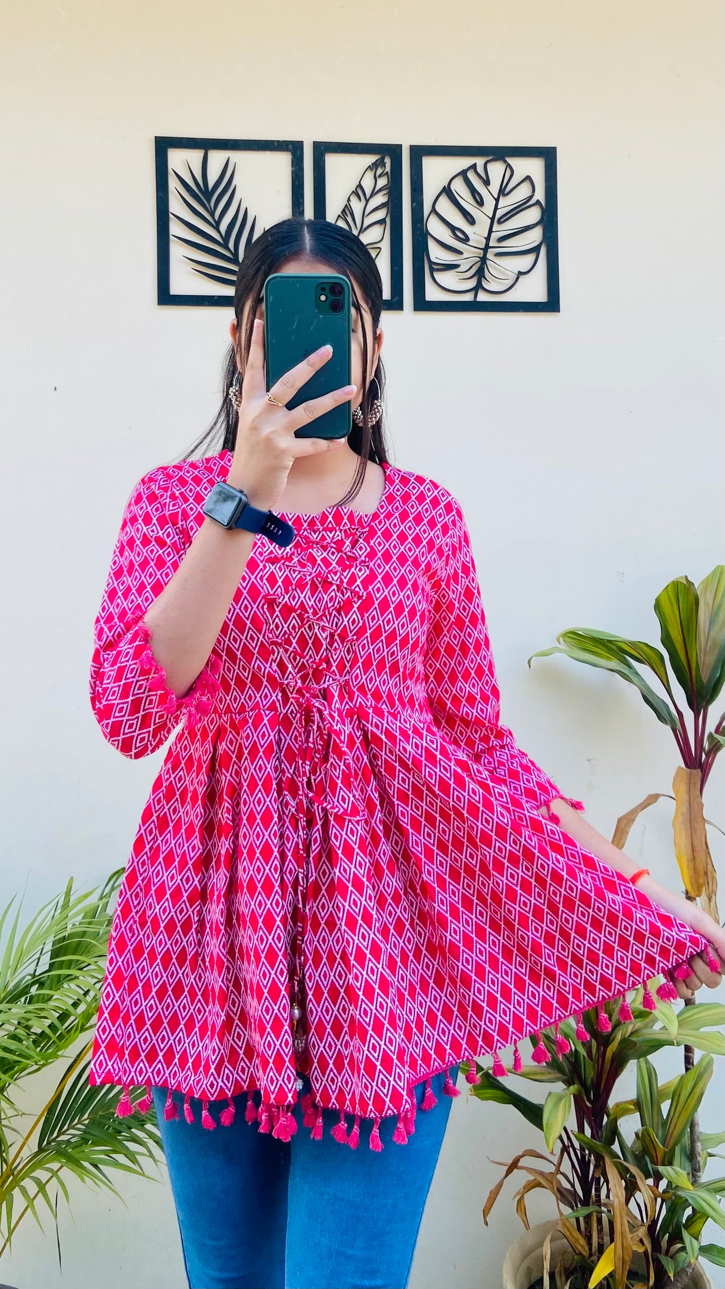 Rayon Office/College Wear Top