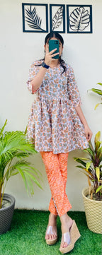 Rayon Printed Co-Ord Set - Dolled Up