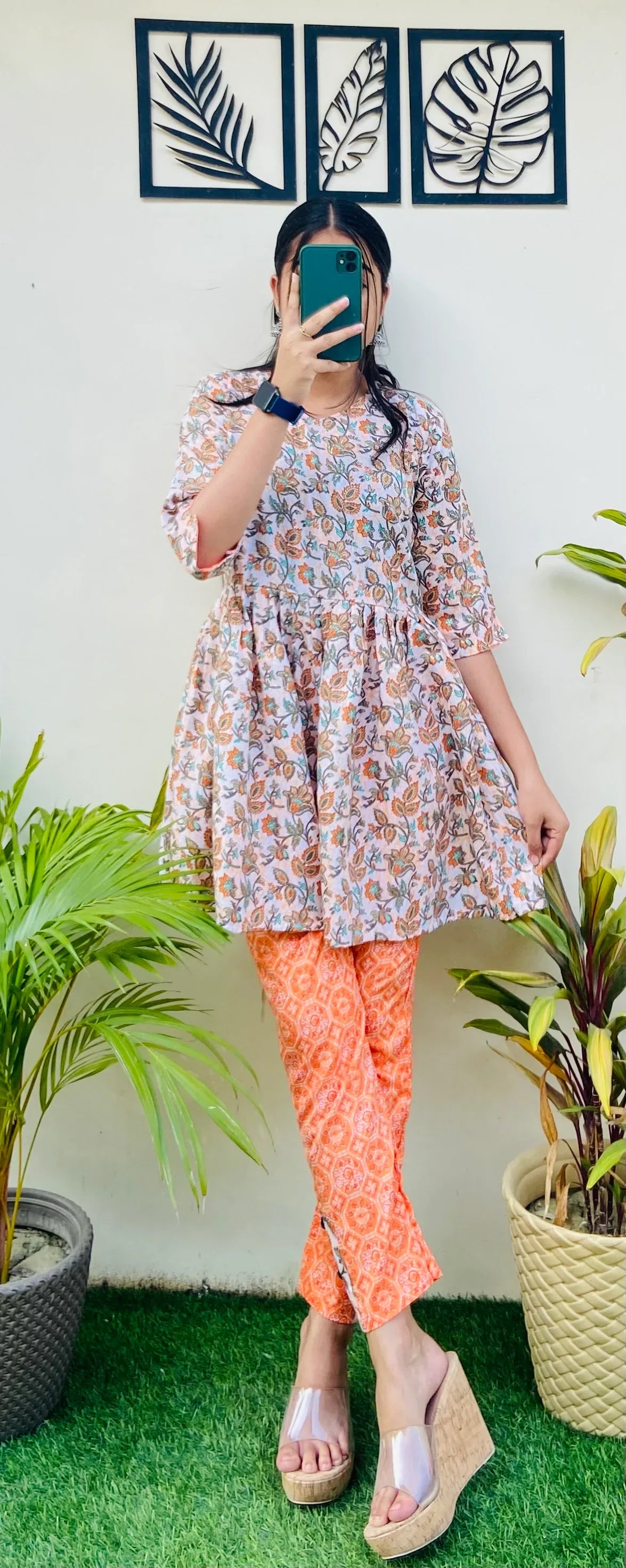 Rayon Printed Co-Ord Set - Dolled Up