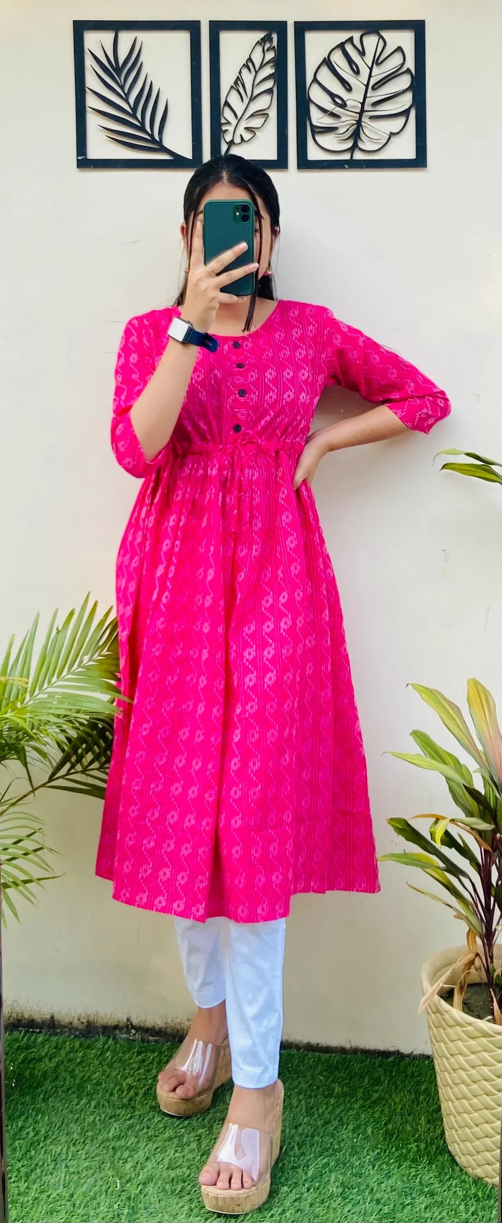 Cotton Katha Kurti - Dolled Up