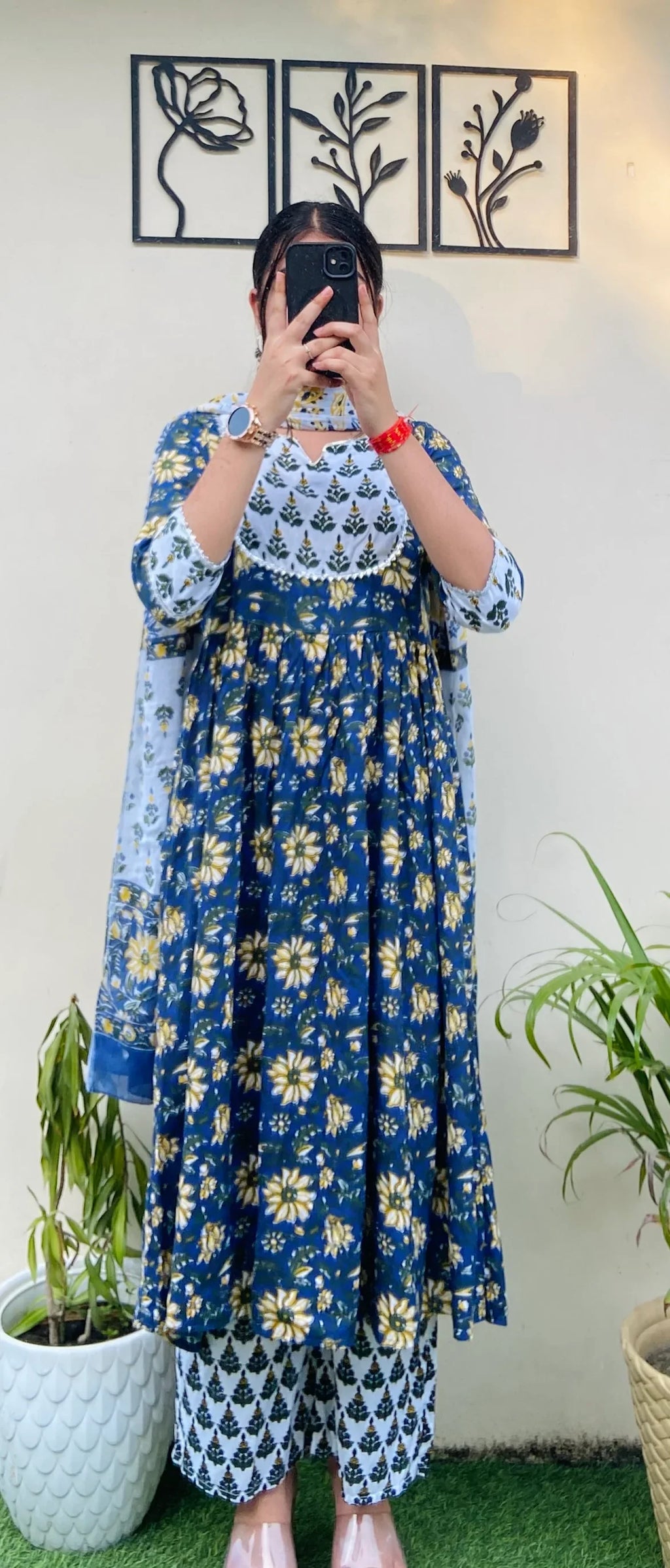 Rayon Premium Quality Kurta Pant & Dupatta Set - Dolled Up