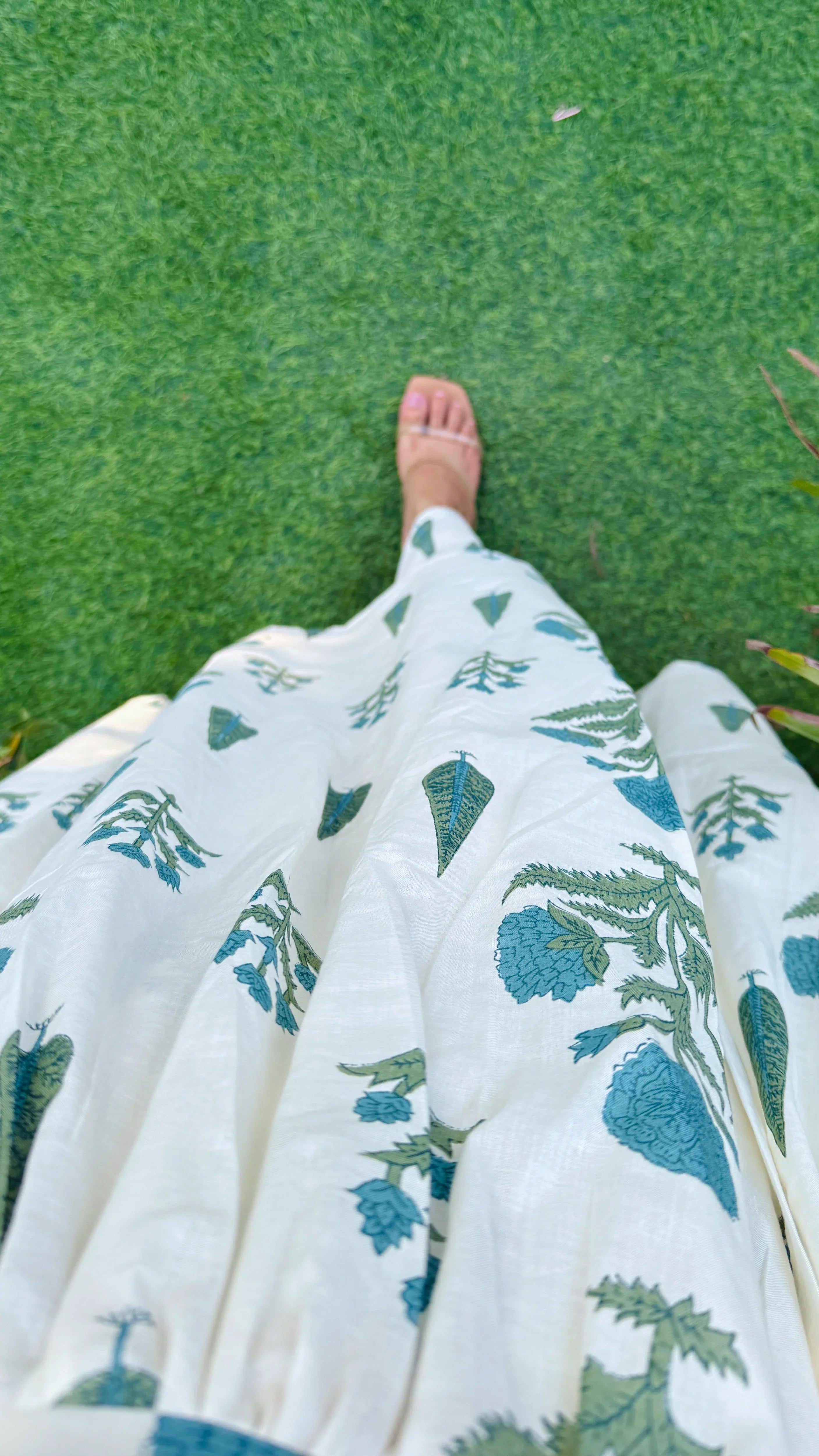 Beautiful Cotton Sleeveless Anarkali Suit Set - Dolled Up