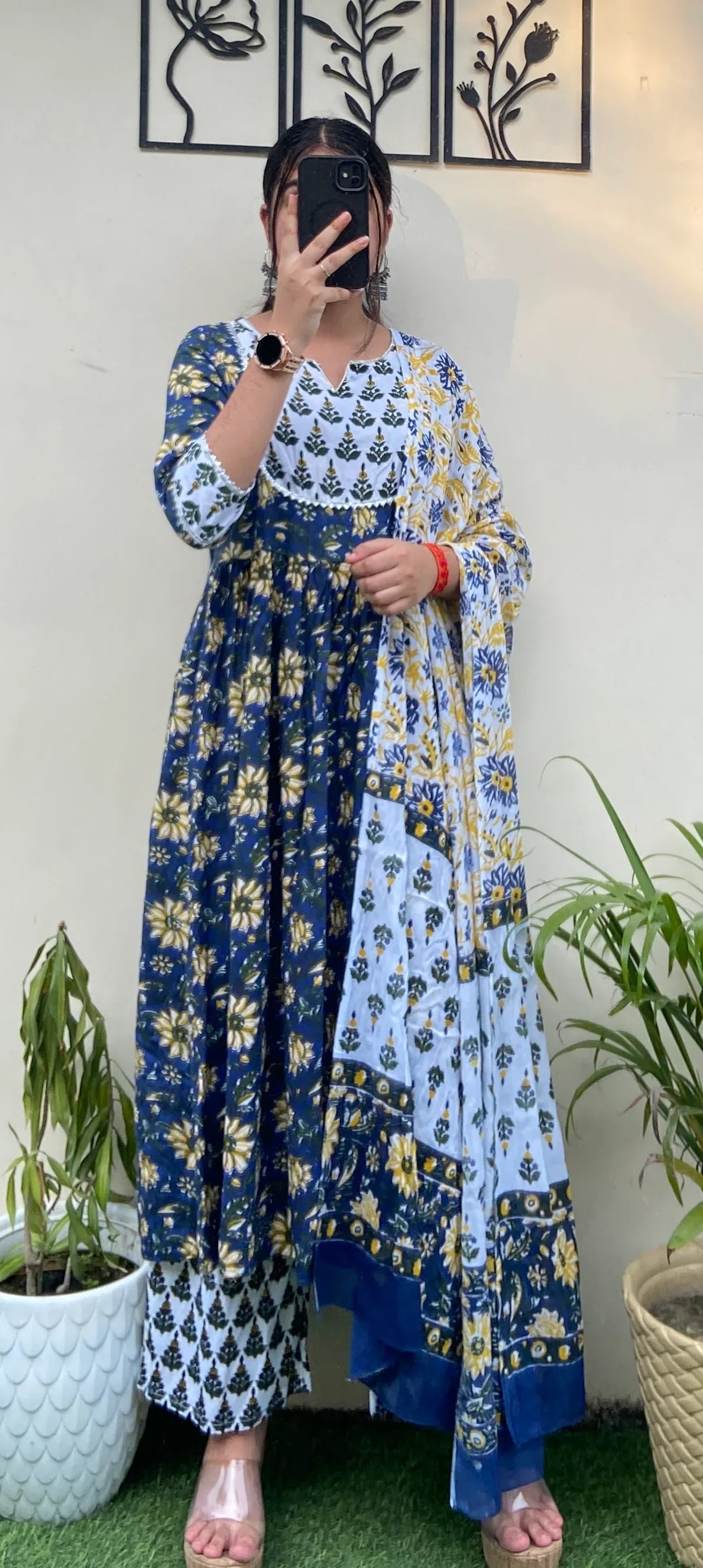 Rayon Premium Quality Kurta Pant & Dupatta Set - Dolled Up