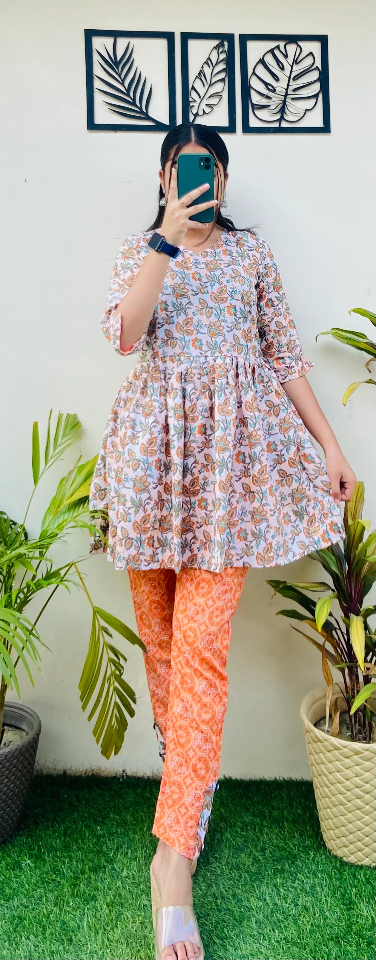 Rayon Printed Co-Ord Set - Dolled Up
