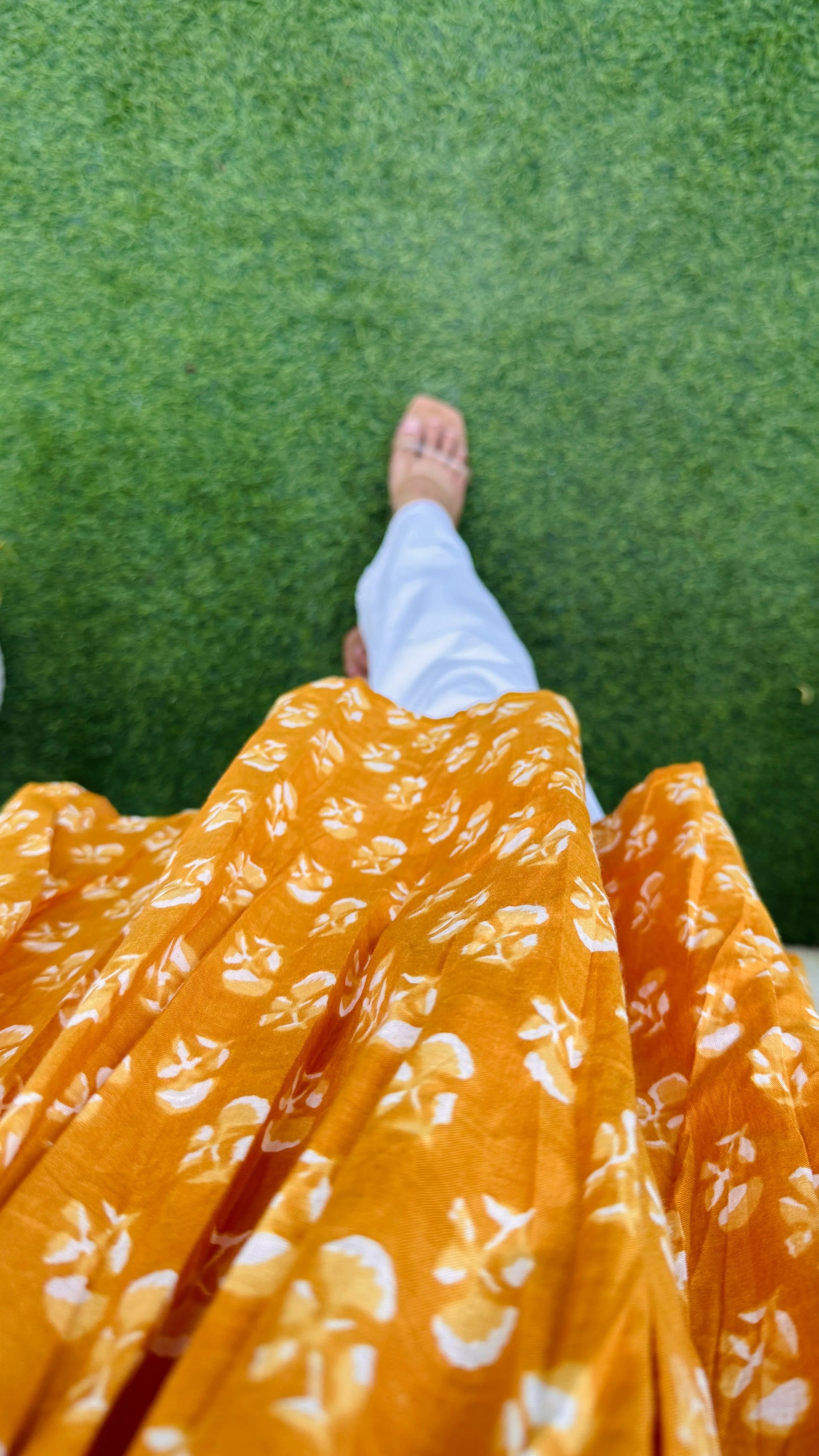 Cotton Flared Aliacut Floral Print Peplum Top - Dolled Up