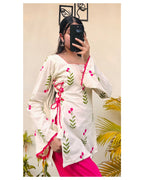 Ankita ~ Side Corset Short Kurti