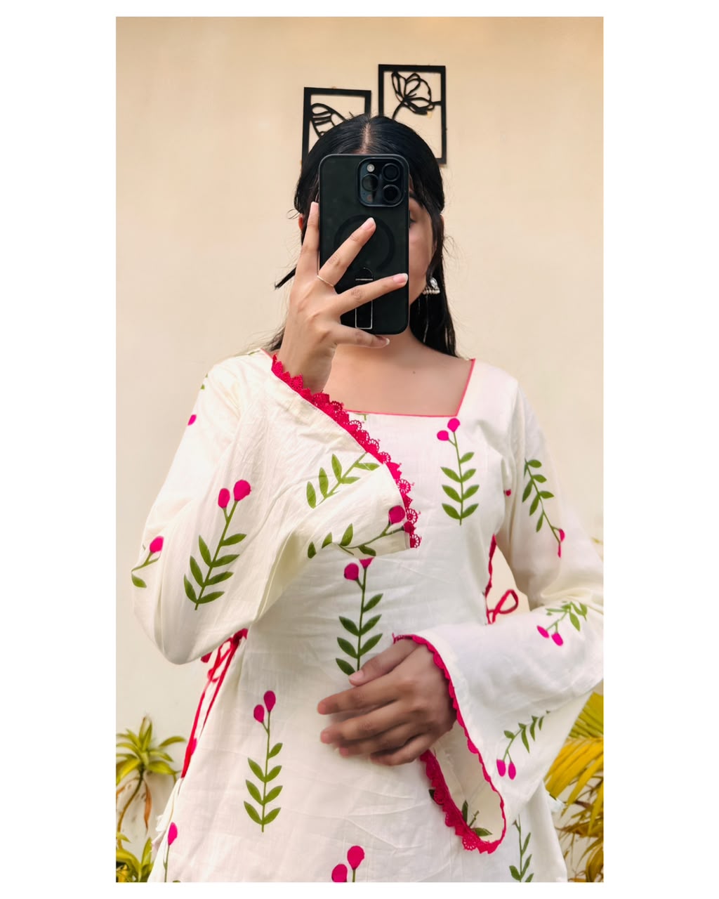 Ankita ~ Side Corset Short Kurti