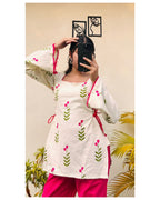 Ankita ~ Side Corset Short Kurti