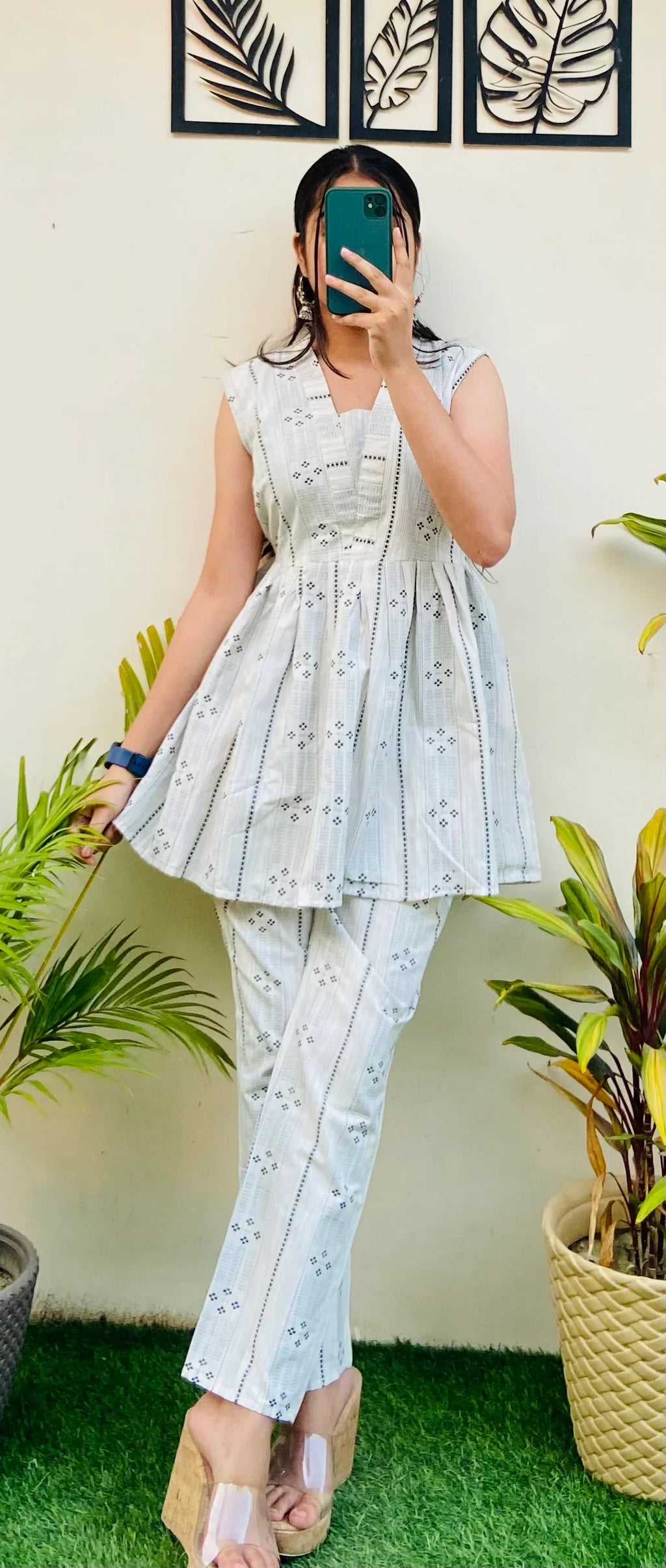 Cotton Blend Co-Ord Set - Dolled Up