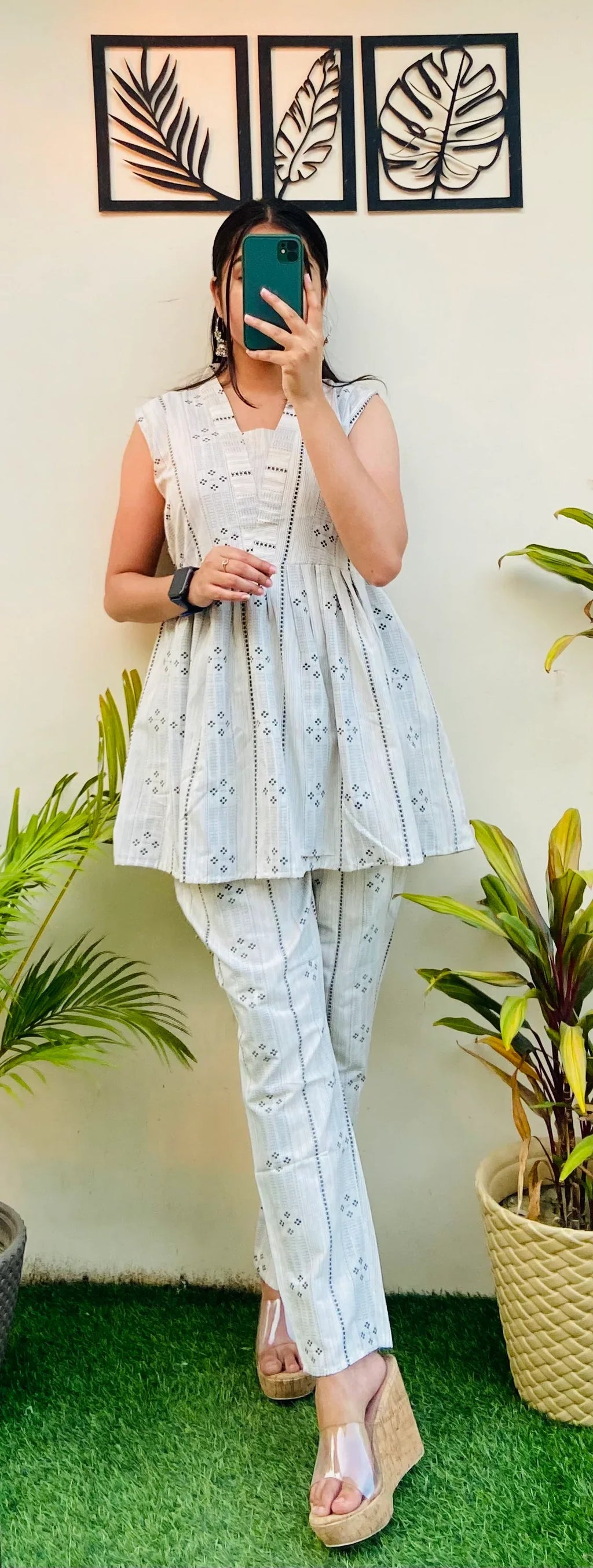 Cotton Blend Co-Ord Set - Dolled Up