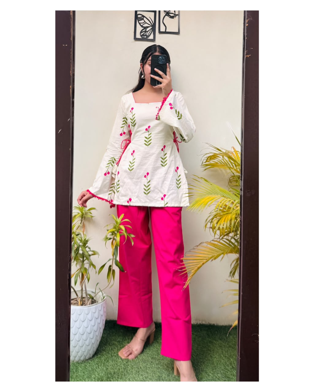 Ankita ~ Side Corset Short Kurti