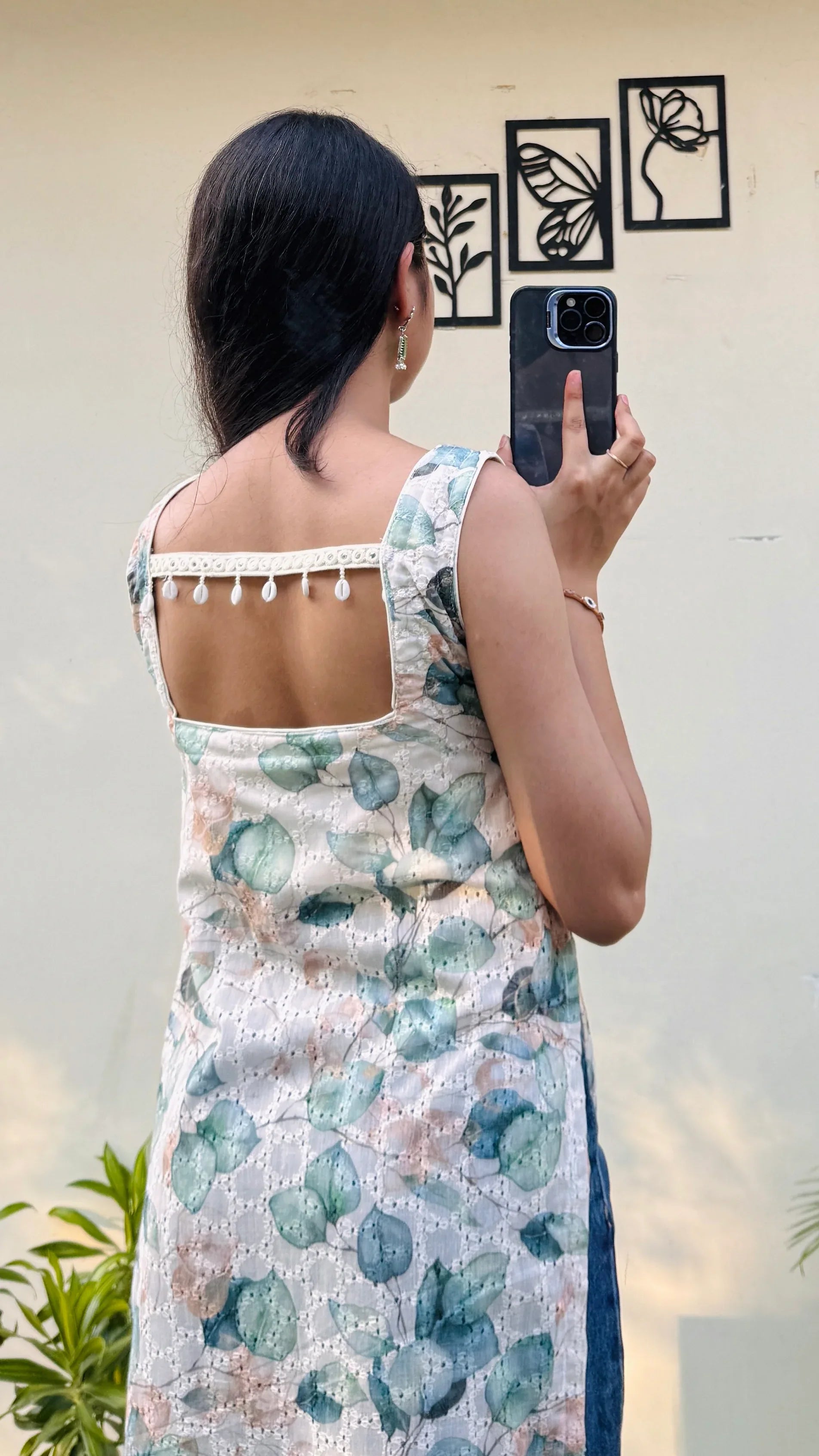 Straight Backless Kurti - Dolled Up