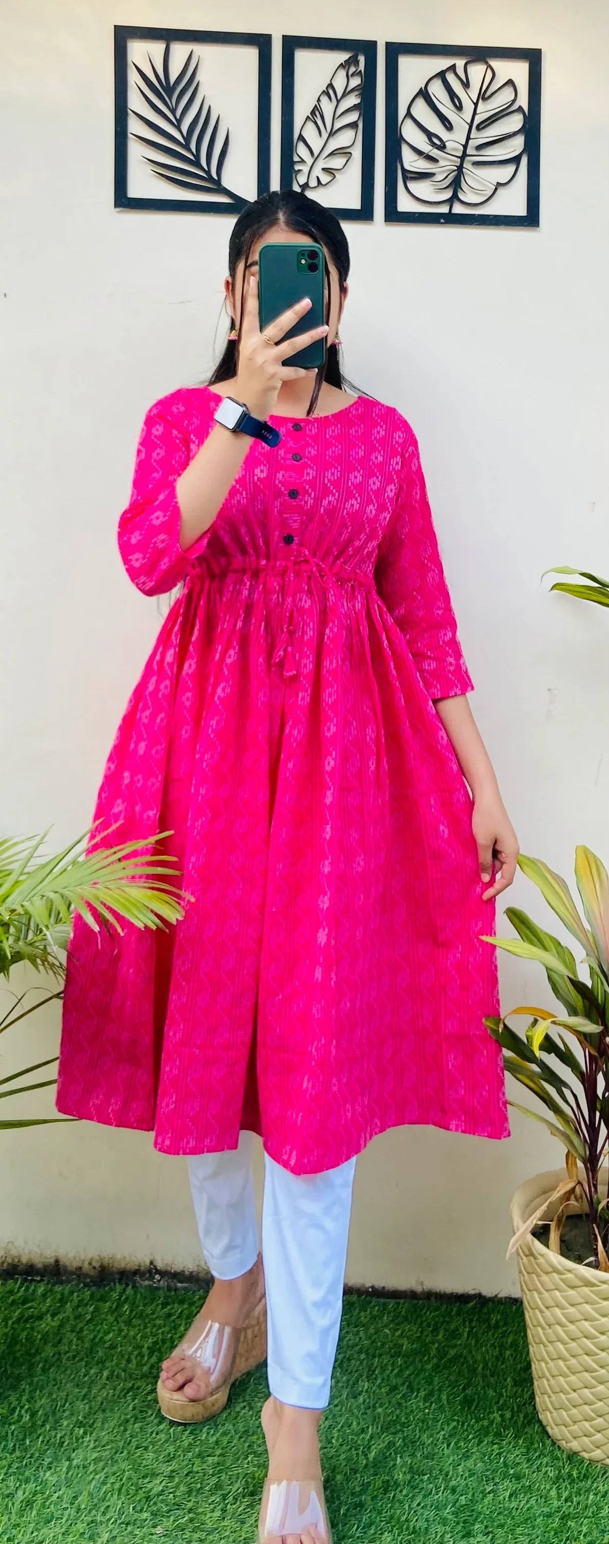 Cotton Katha Kurti - Dolled Up