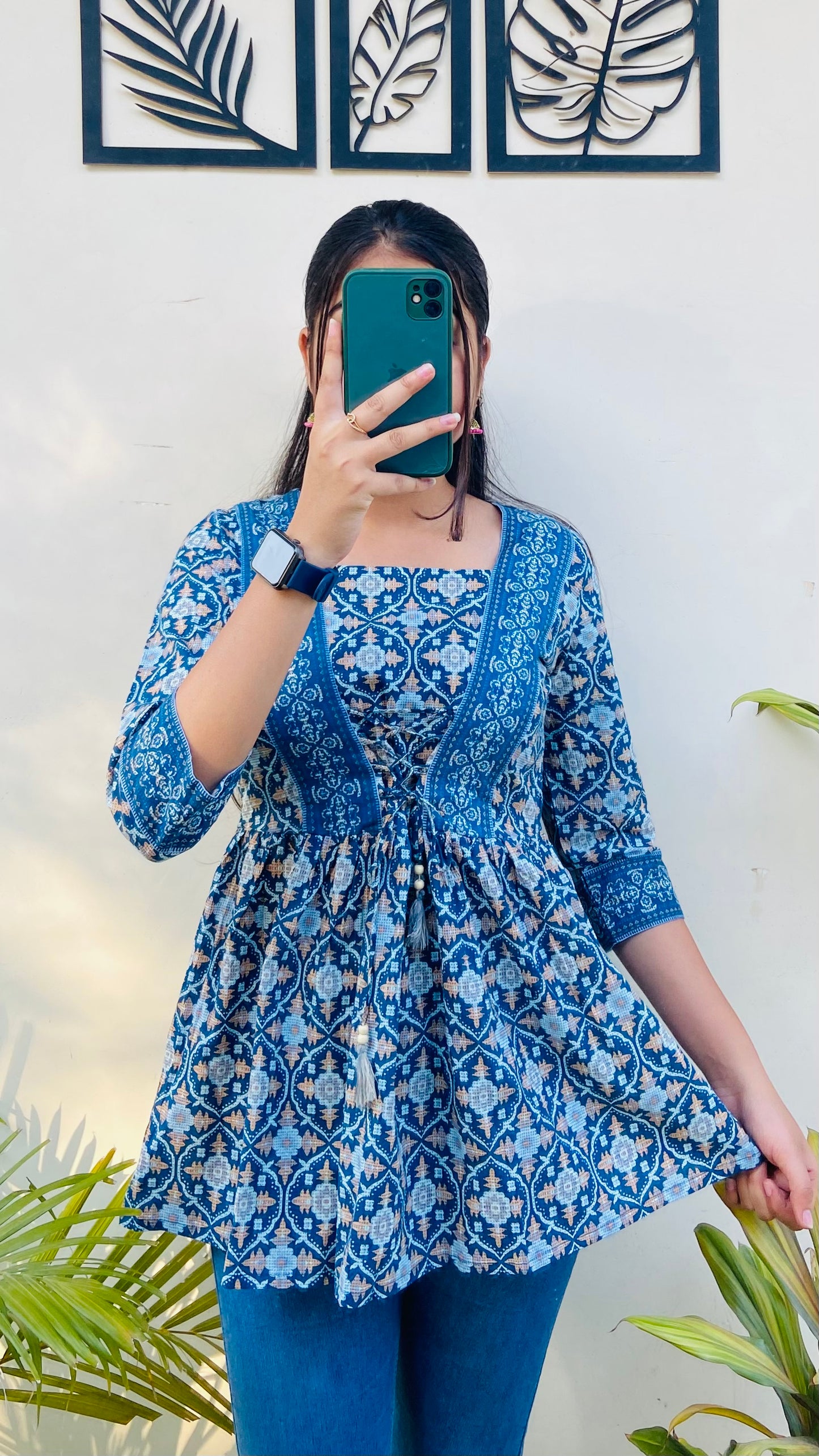 Cotton Printed Top