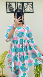 Cotton Multi Colour Co-ord Set - Dolled Up