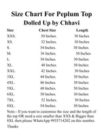 Cotton Pink Flared Floral Print Aliacut Peplum Top - Dolled Up