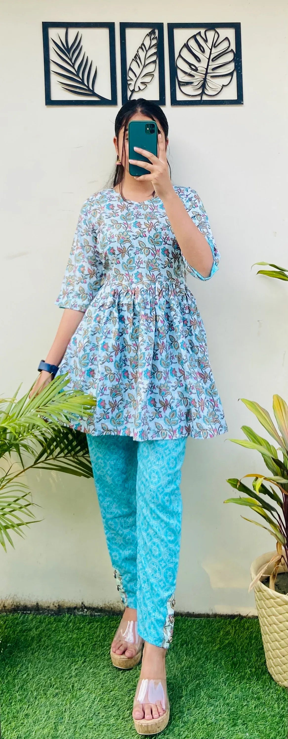 Rayon Printed Co-Ord Set - Dolled Up