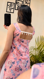 Straight Backless Kurti