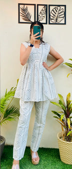 Cotton Blend Co-Ord Set - Dolled Up