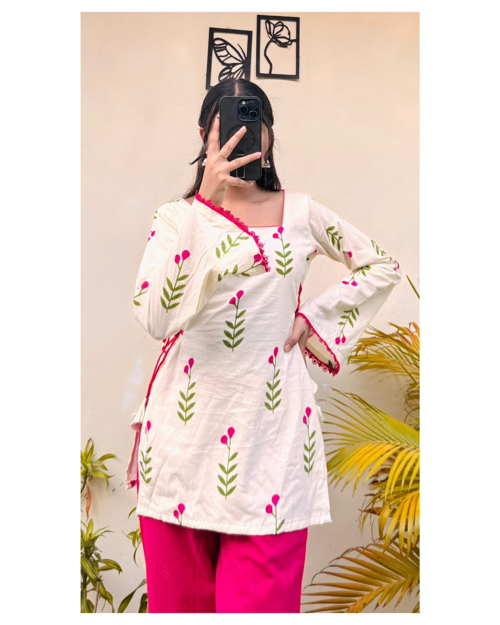 Ankita ~ Side Corset Short Kurti