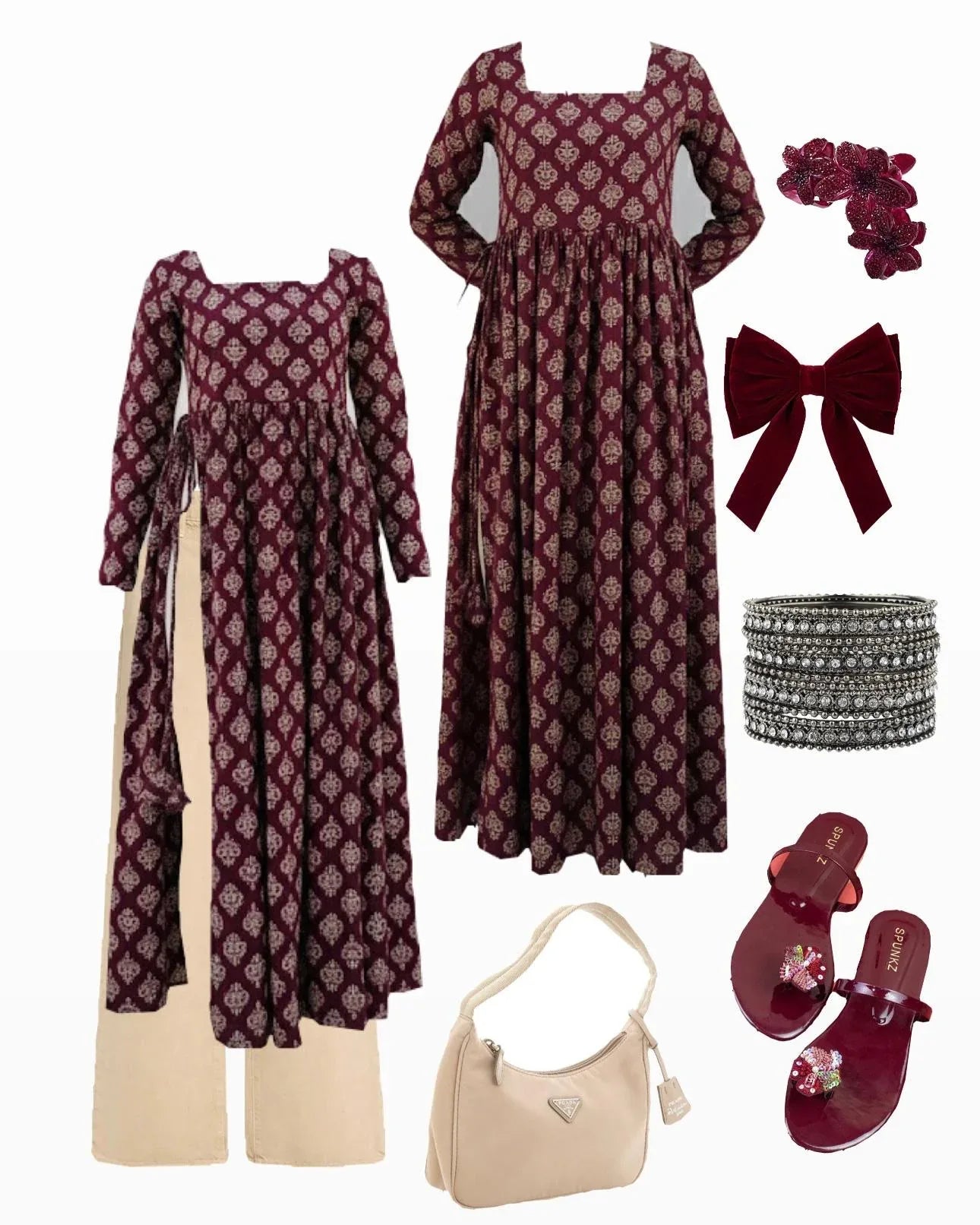 Long Nyra Kurti + Denim - Dolled Up